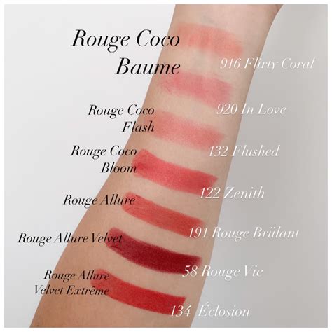 chanel coco flash shake|chanel coco baume color chart.